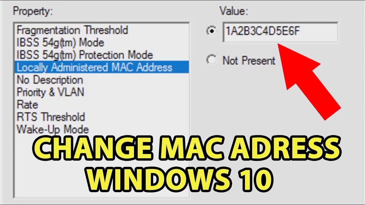 Mac Change Mac Address App